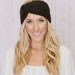 Gray Knitted Headband Ear Warmer Grey Twist Turband Style Cozy Pinterest Favorite Women's Knit ear Warmer