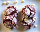 Southern Red Velvet Crinkle Cookies 1 Dozen