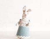 Child's Room Decoration. Bunny Rabbit handmade. Home Decor. Art. Decorative Toys For Room, Child's Room Decoration