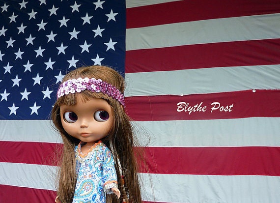 America the Blytheful Postcard