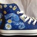 Van Gogh Starry Night Converse