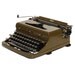 RESERVED FOR JAFFAR - Revitalized Green Royal Model O Typewriter Professionally Refurbished Portable & Two New Ribbons