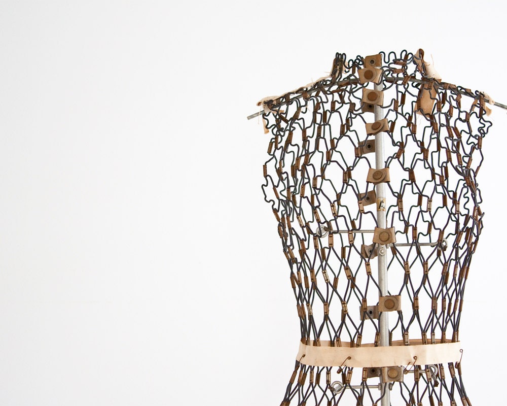 Industrial Wire Dress Form