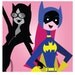 Adventure Time in Gotham City  Hero Squares - Original Artwork - Four 8.5" x 8.5" prints Finn & Jake Batman  LSP BMO Joker Harley Quinn