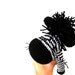 amigurumi zebra, crocheted stuffed zebra, black and white striped, african safari jungle horse, toy for children, gift for kids