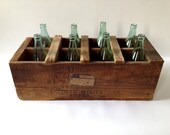 8 Dry Dock Bottlles with Wood Crate