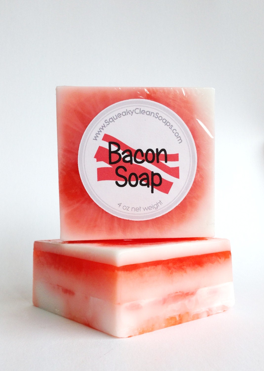 Bacon Soap - Novelty Gag Gift - Squeaky Clean Soaps