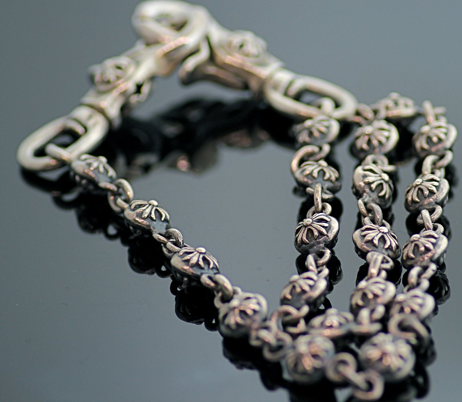 Chrome Hearts inspired necklace