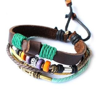 Jewelry Bangle bracelet women Leather Bracelet Girl Ropes Bracelet 690A
