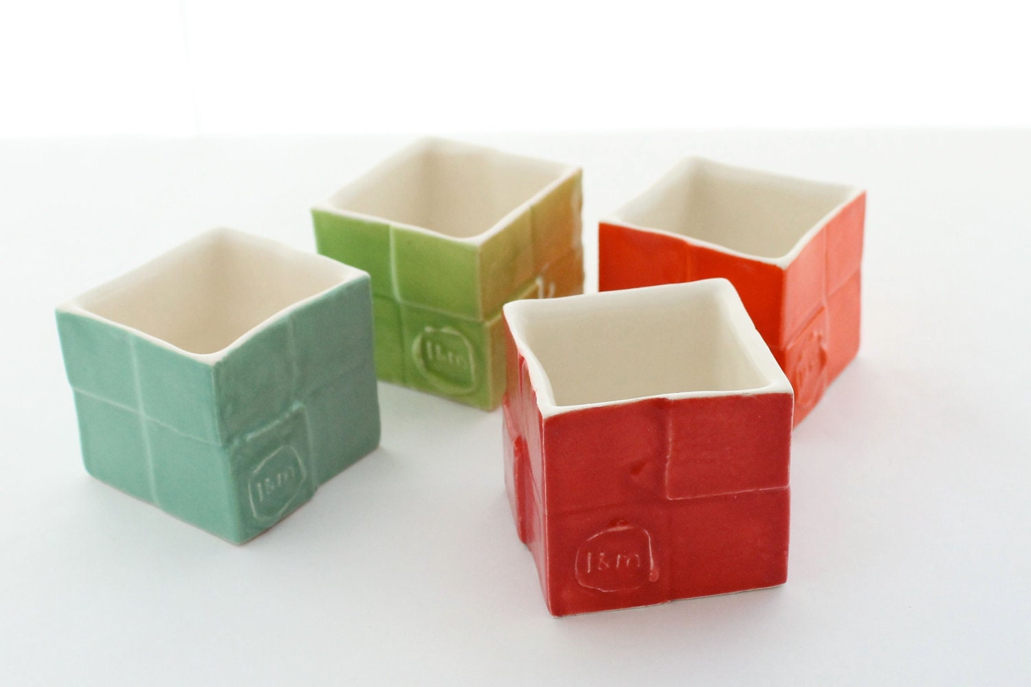 Vibrant Sake Cups- Set of 4