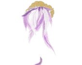August 10, 2012 (Feather Soup) - original ink, gouache, and watercolor drawing