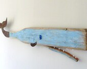 Large driftwood original rustic whale wall art, WHALE-in Jennings 4