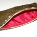 Zara Inspired, Gold Sequin Clutch Bag, Bridesmaid Gift, REDUCED PRICE