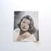 Rita Hayworth Studio Portrait Photo 1940's Sexy Film Star - Oscar Awards - Father's Day