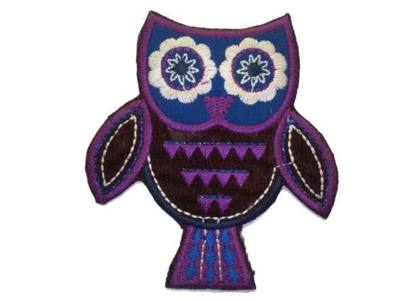 Iron on Patch/Applique Decorative Owl