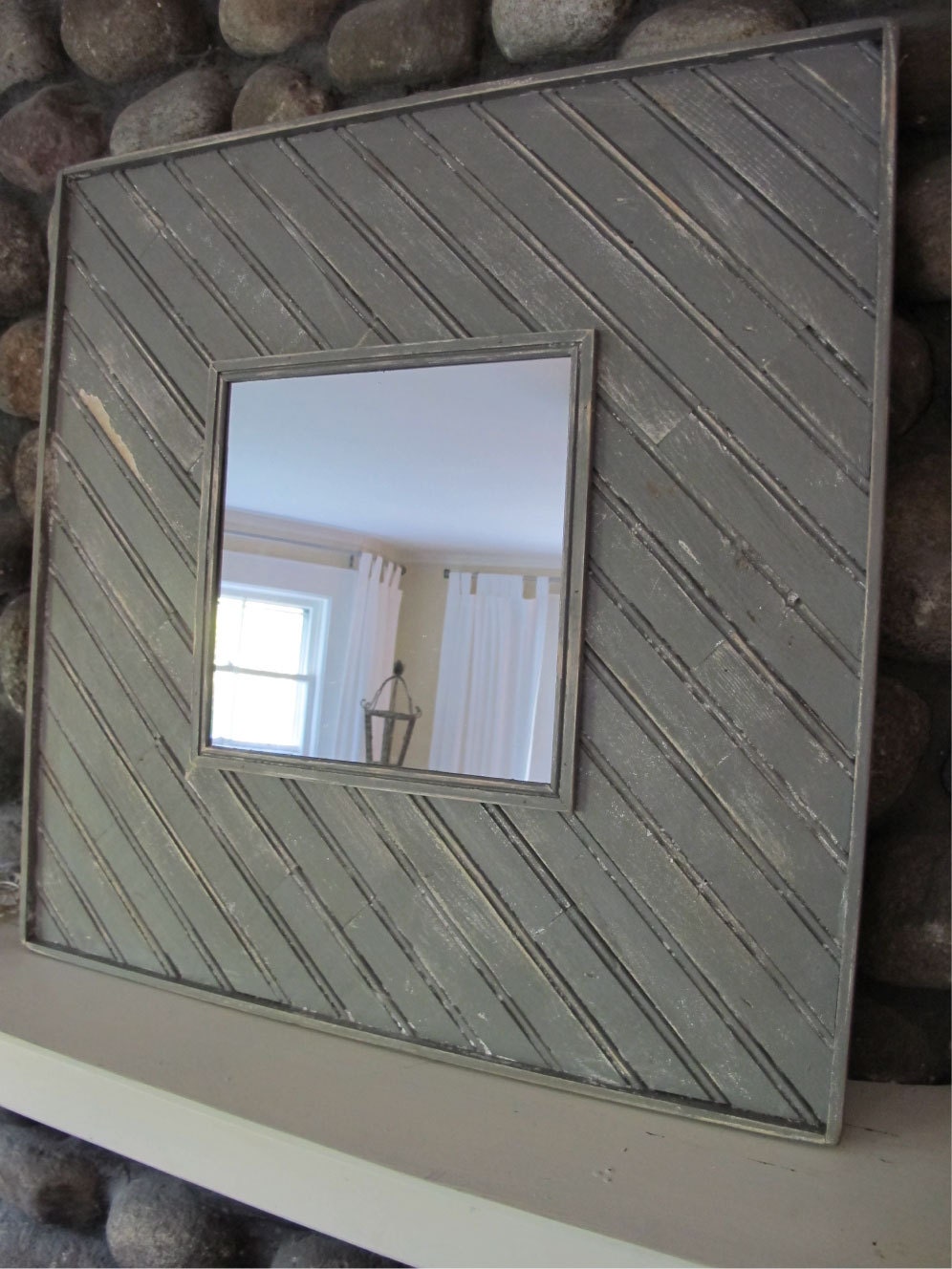 bead board mirror