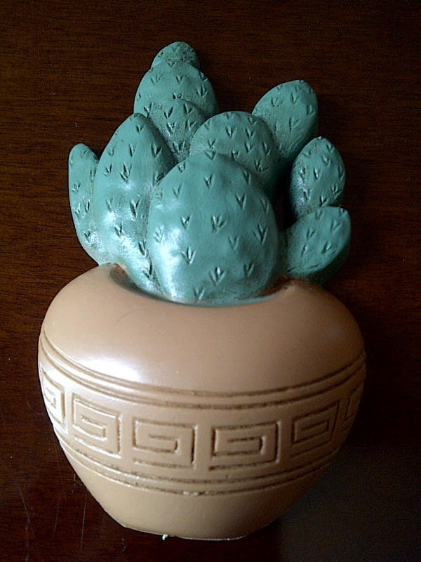Vintage Burwood Cacti Southwest Decor Wall Hangings