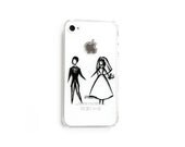 hand painted swarovski crystals illustration iphone 4 case, iphone 4s case, iphone 5 case, galaxy s3 case, galaxy note 2 case