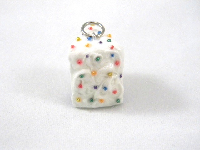 Rainbow Cake Necklace