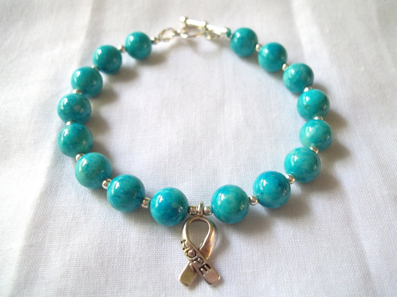 Ovarian Cancer Awareness Bracelet -- FUNDRAISING