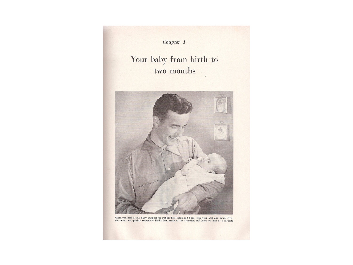 FREE SHIPPING - Better Homes and Gardens Baby Book - Vintage Nursing Mother Baby Book - 1951 - Sale