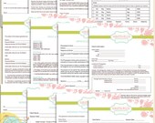 12 Photography Business Forms Kit - Contract, Model Releases and more - set27