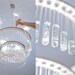 Maria S.C. double test tubes chandelier