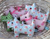 Scottie dog hanger, lavender scented