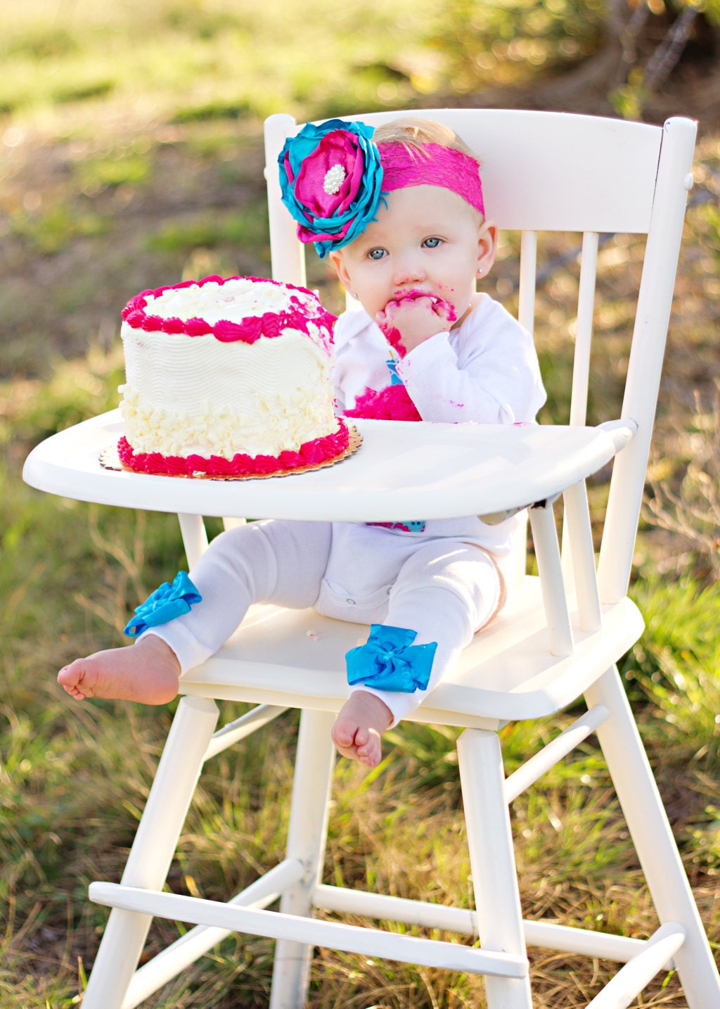 The Amelia fabulous HEADBAND Beautiful photo baby prop
