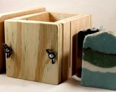 1 lb TALL Wooden Soap Mold with Lid - Handcrafted Professional New