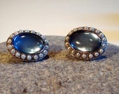 SALE Beautiful 1960's Pearl Jelly Belly Earrings
