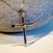 Vintage Bond Boyd Sterling Silver Cross Pendent Silver Cross Christianity Gift Baptism