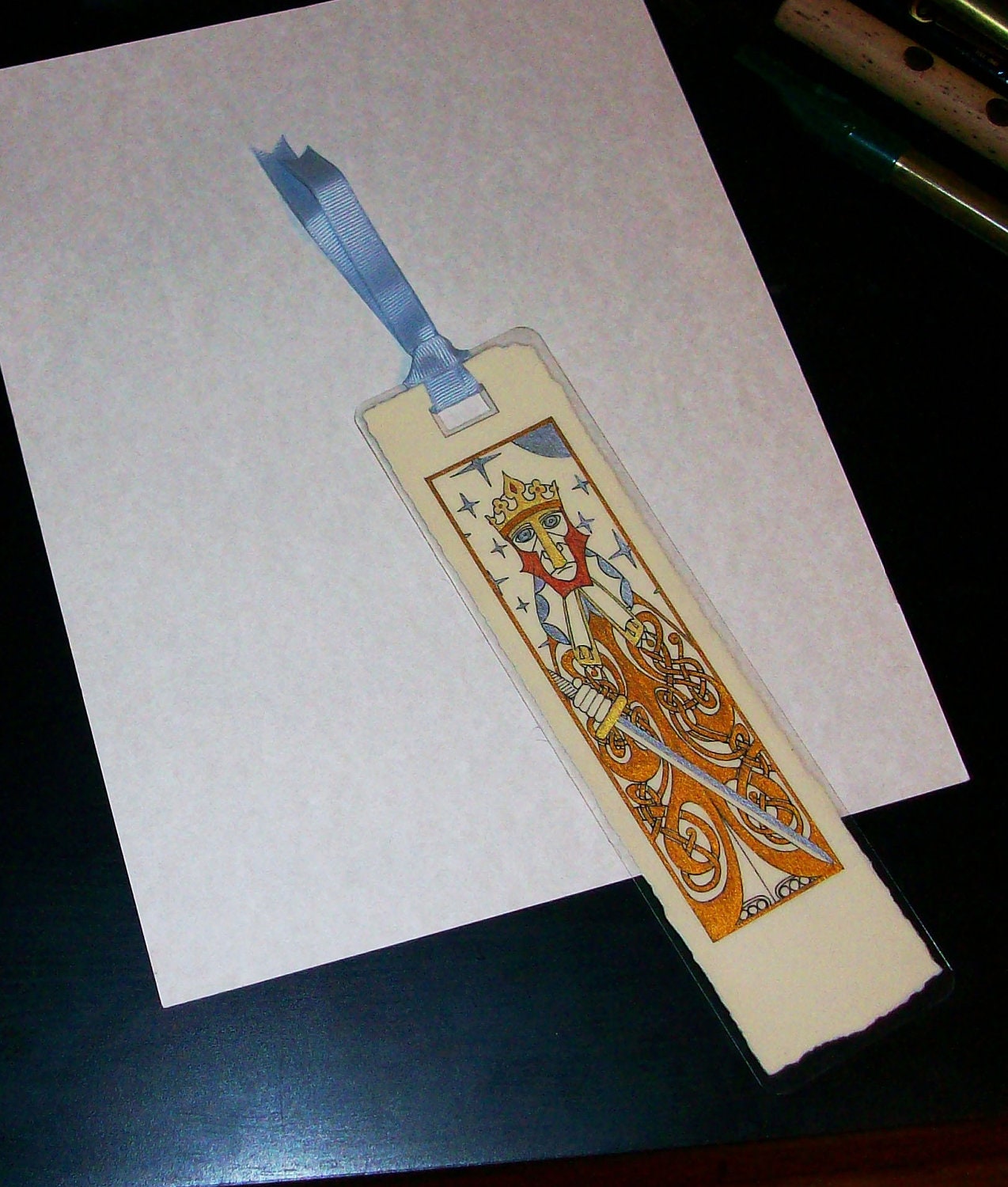 Irish King Bookmark