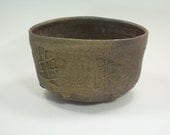 Wood-fired Bizen-Style Chawan III (5.75" x 4.25 D x 4.25" H, 513g)