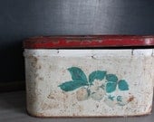 Vintage Rustic Bread Box Primitive Decor