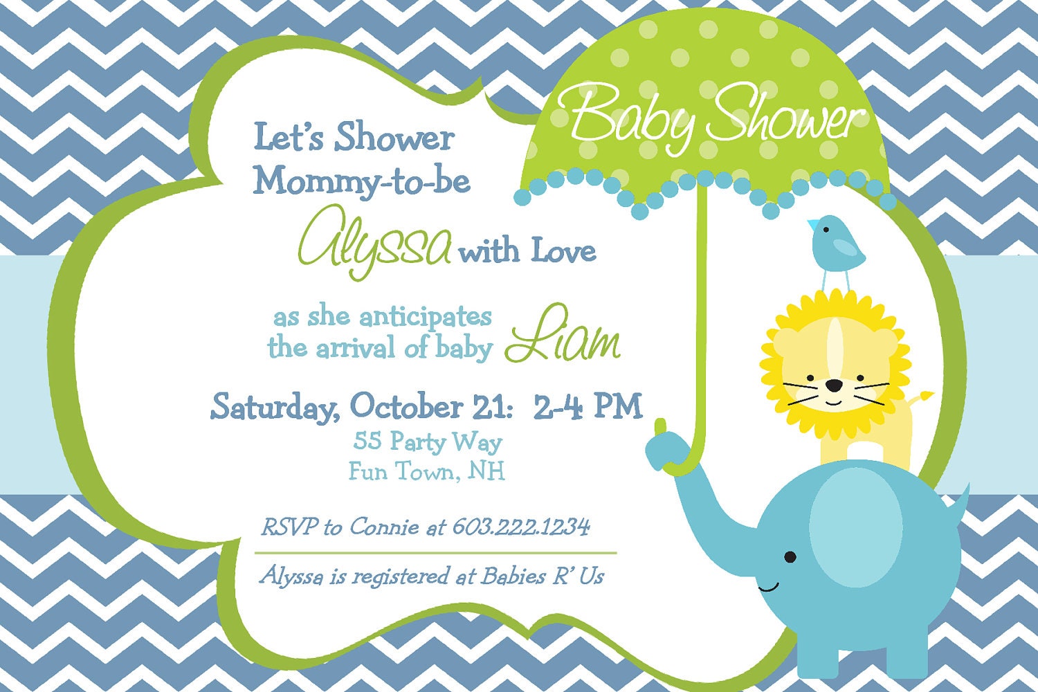 Baby Shower Invitations For Boys  Best Baby Decoration