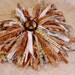 Shabby Autumn Corsage Original Floral Brooch Neutral Fall Flower Handmade OOAK Tattered Gypsy Boho Shawl Wrap Pin itsyourcountryspirit