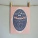 Vintage Style Unique Wedding Invitations - Pink, Grey, Ivory