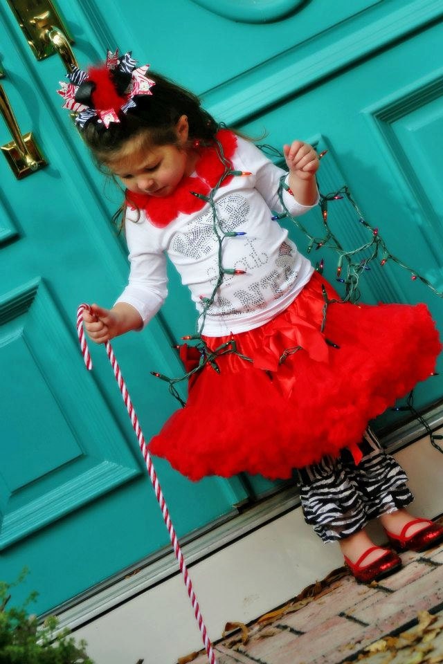 Red Full and Fluffy Pettiskirt- Perfect for Holidays, Christmas, Valentine's Day, Pageants, Birthdays