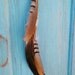 winged one. feather hair clip