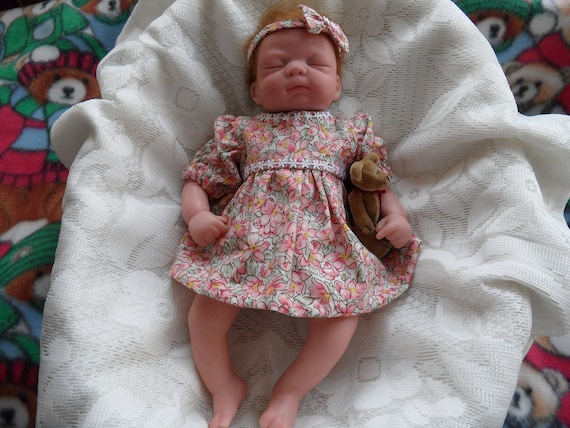 Little Reborn Baby Girl with two Outfits