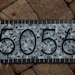 House Numbers Mosaic Address Sign