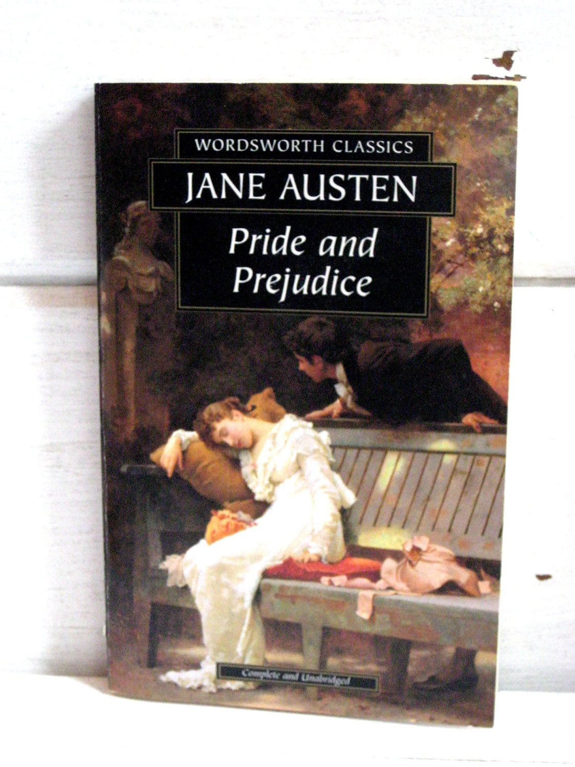 Jane Austen, Pride and Prejudice, Woodsworth Classics, Classic Novel in paperback