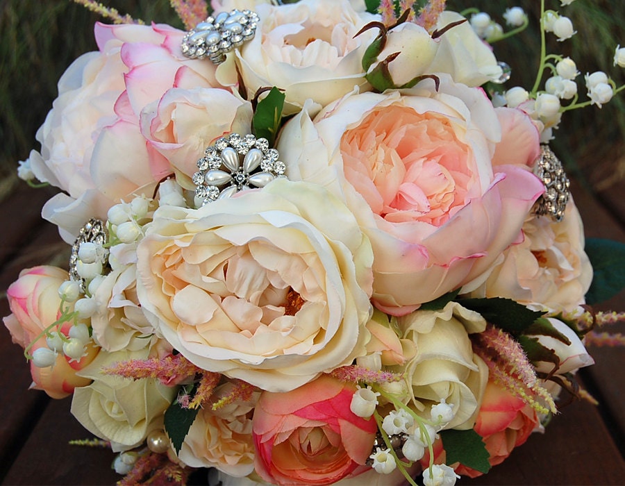 Sophia - Wedding Bouquet - Artificial Bouquet - Wedding Flowers