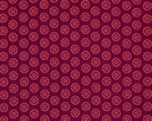 SALE - Chicopee by Denyse Schmidt for Free Spirit - Ziggy Medallion (Red) - Half Yard
