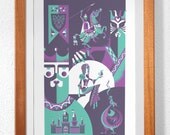 Hail to the King Art Print