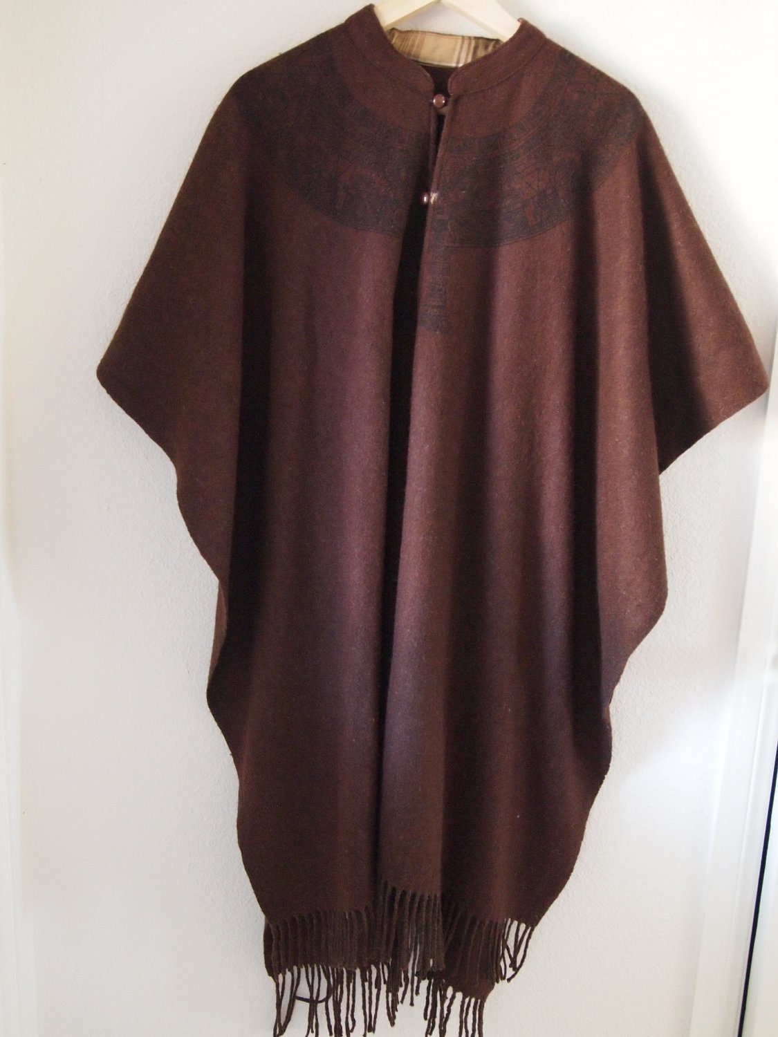 Wool Poncho