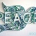 Quilled Peace Dove : wall art - Custom Build