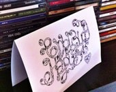 Penblwydd Hapus/Happy Birthday - Welsh Language Card