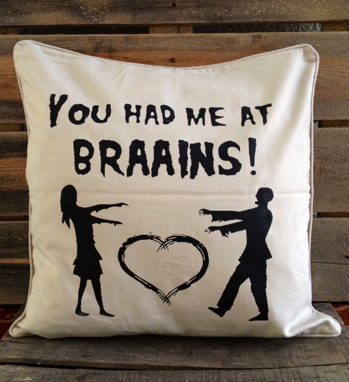 Zombie Love Pillow